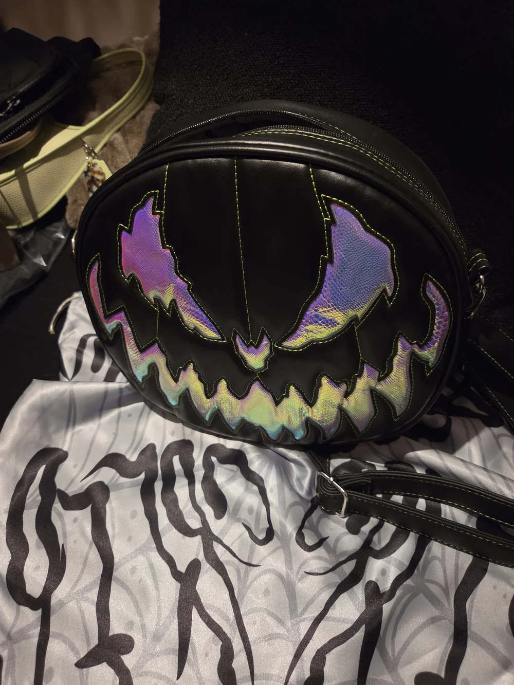 Love Pain & Stitches X Pumpkin Kult Double Crossbody Bag